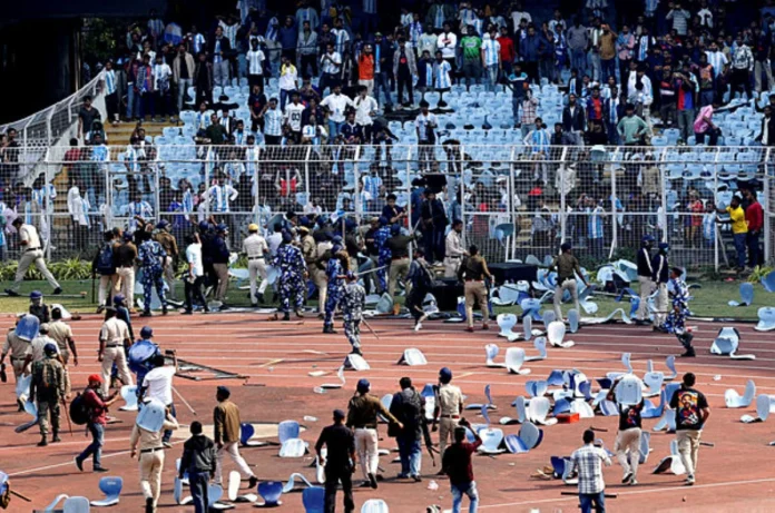 Messi fans vandalise Indian stadium after star's early exit