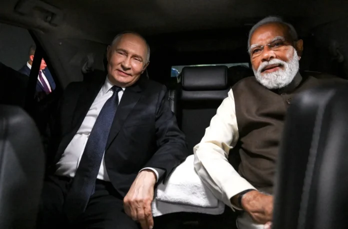 Modi hosts Putin in India with defence and trade ties in focus