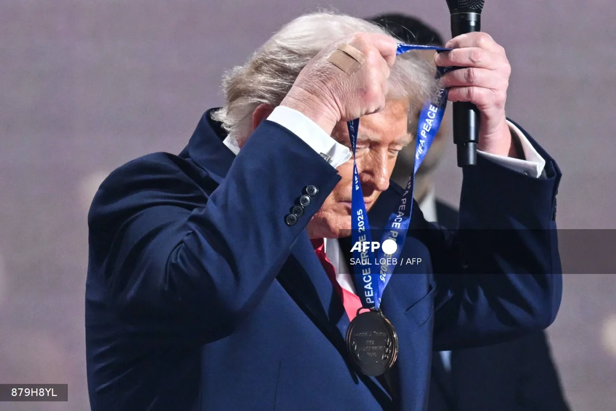 Rights group files FIFA ethics complaint over Trump peace prize