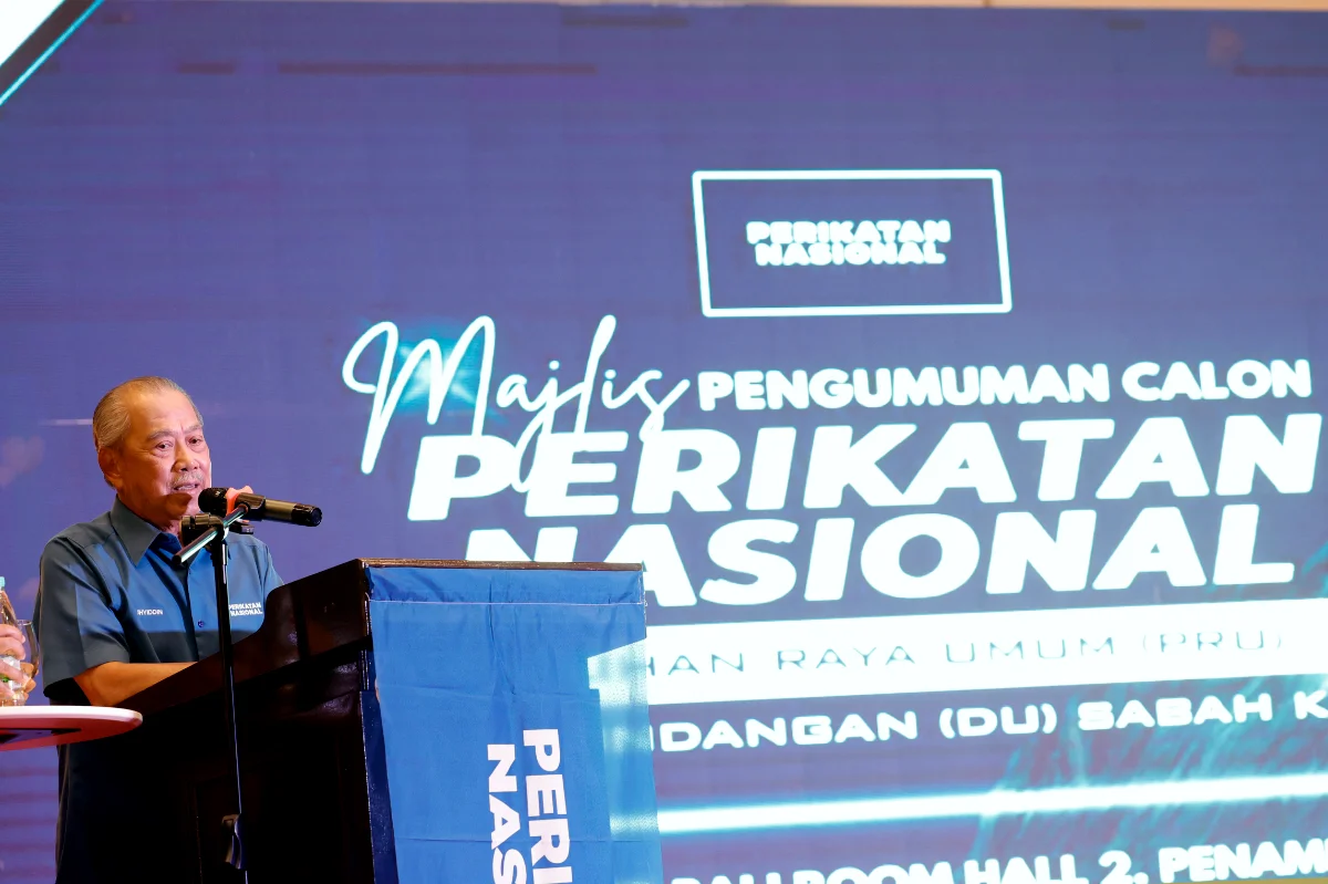 Muhyiddin Yassin letak jawatan sebagai pengerusi Perikatan Nasional