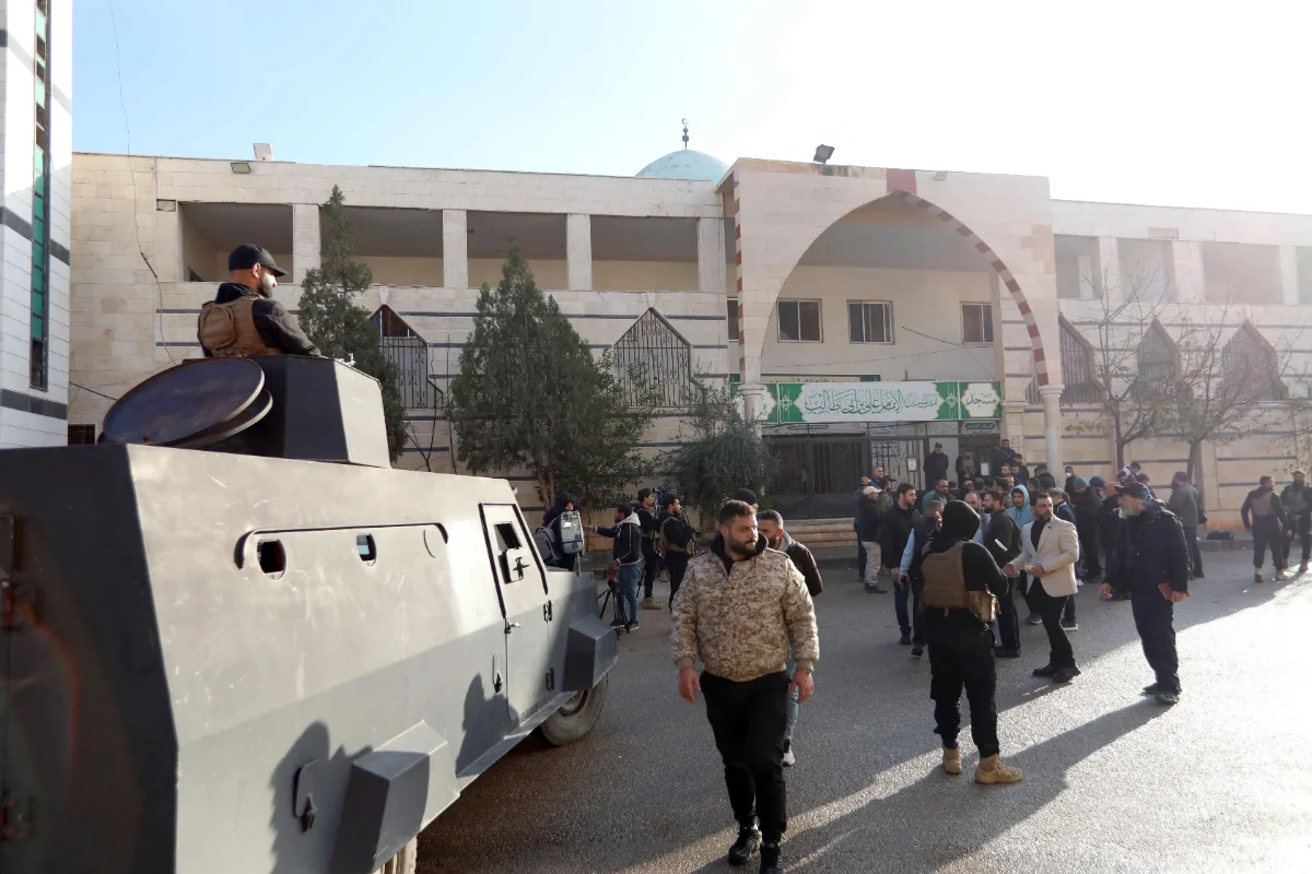 Explosion kills eight at mosque in Syria's Homs city Explosion kills eight at mosque in Syria's Homs city