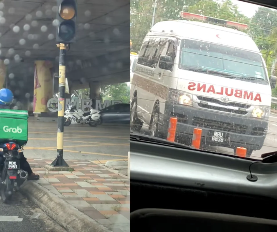 Public outrage after video shows police allegedly blocking ambulance for VIP convoy in Melaka Public outrage after video shows police allegedly blocking ambulance for VIP convoy in Melaka