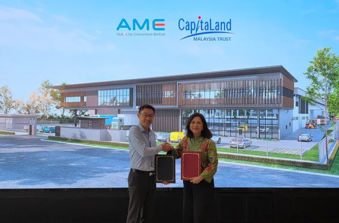 AME Elite Consortium sells industrial properties in JS-SEZ to CapitaLand Malaysia Trust for RM220.8 million