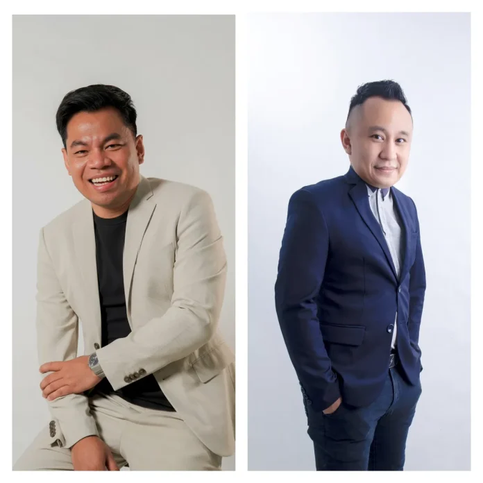[LEFT} Blanco Fragrance's founder, Wan Said and [RIGHT] PerySmith's Head of Sales, Roy Sam