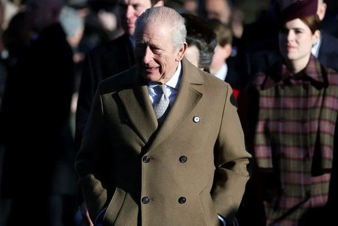 Daughters of King Charles' brother Andrew join royals for Christmas service