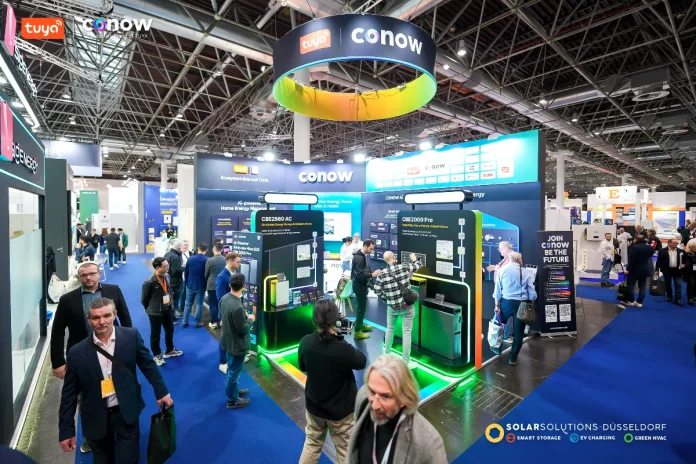 Conow Unveiled Its AI Energy Solutions at SolarSolutions Düsseldorf 2025