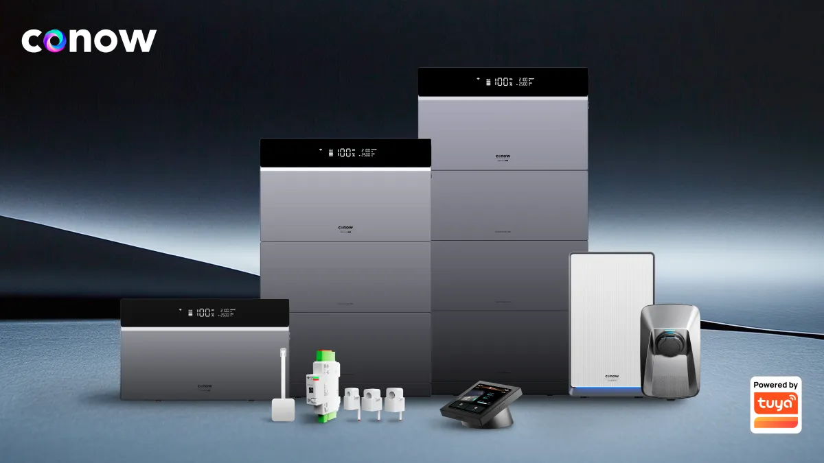 Conow unveiled its ai energy solutions at solarsolutions düsseldorf 2025