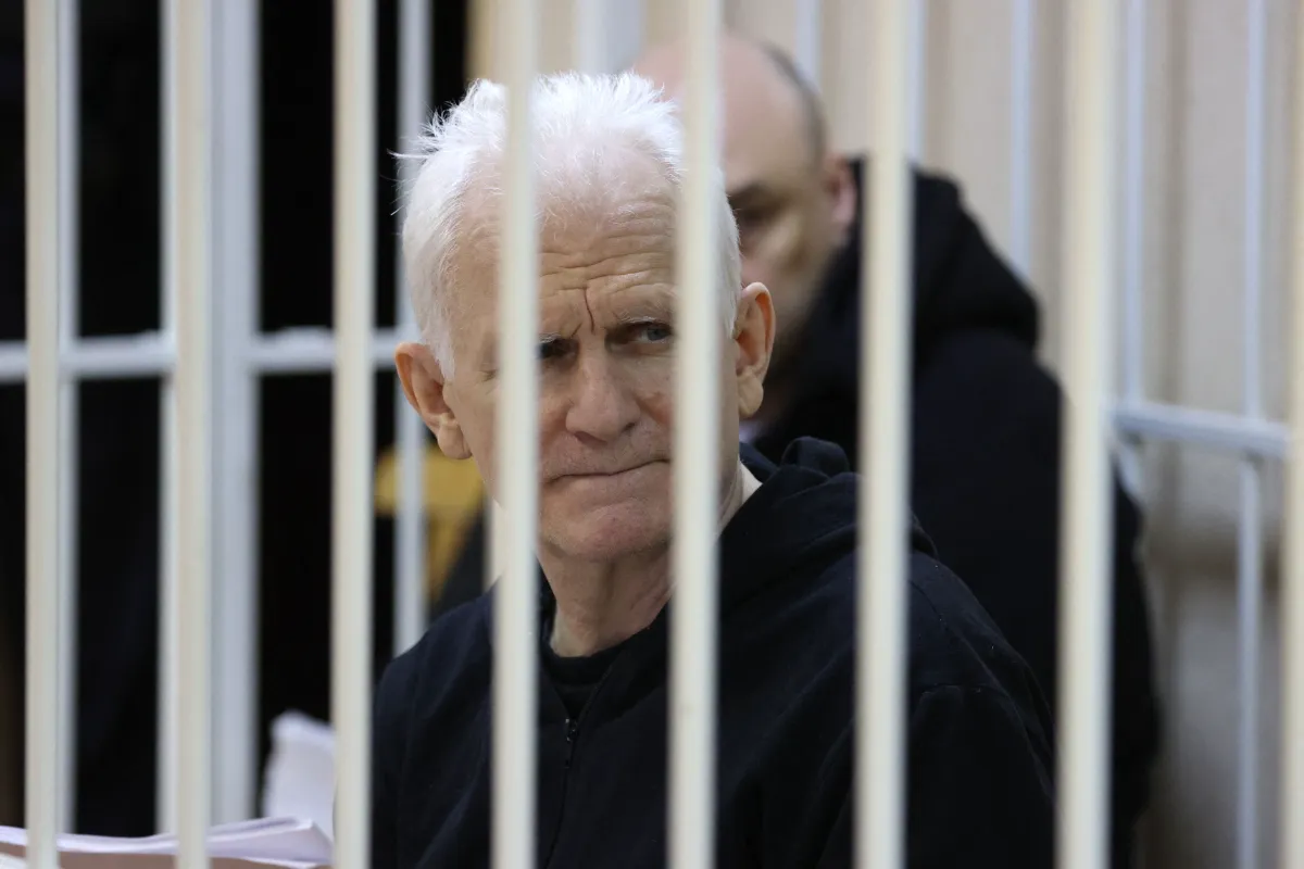 Nobel Prize winner Ales Bialiatski