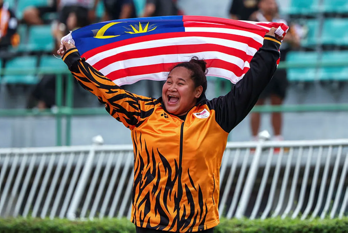 hammer-throw Grace Wong pecah rekod temasya empat kali raih emas Sukan SEA