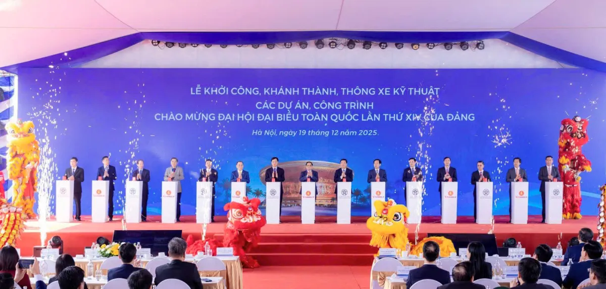 hanoi-party Vingroup Simultaneously Launches and Inaugurates 11 Key Projects in Vietnam