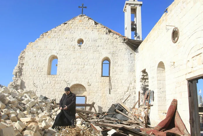 Israel army says striking Hezbollah targets in Lebanon