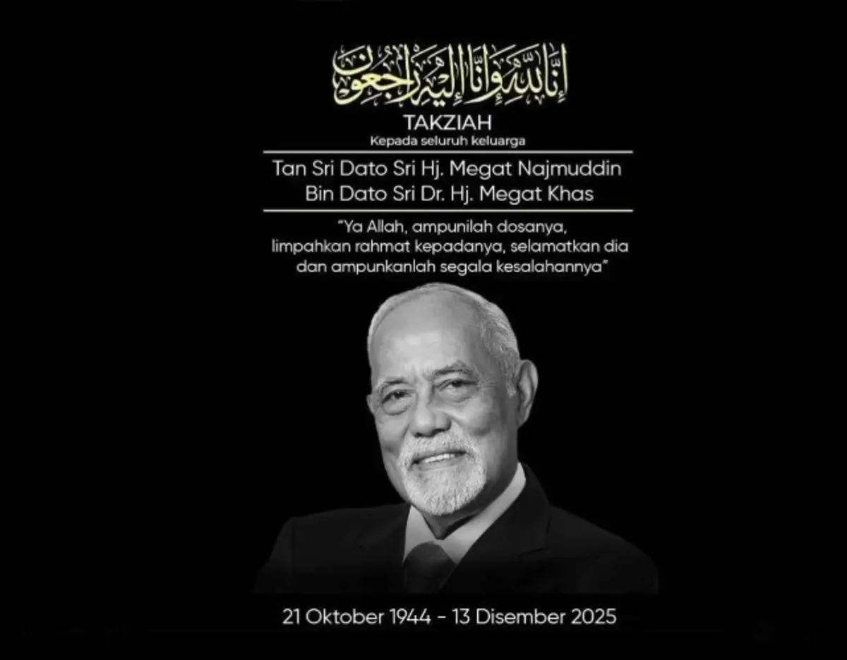 megat Veteran politician and corporate figure Tan Sri Megat Najmuddin Megat Khas
