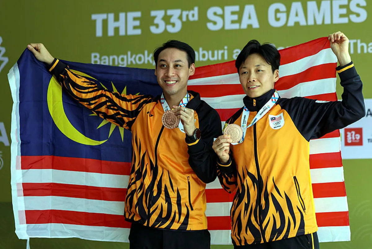 Johnathan-Joseline puas hati dengan gangsa Sukan SEA 2025