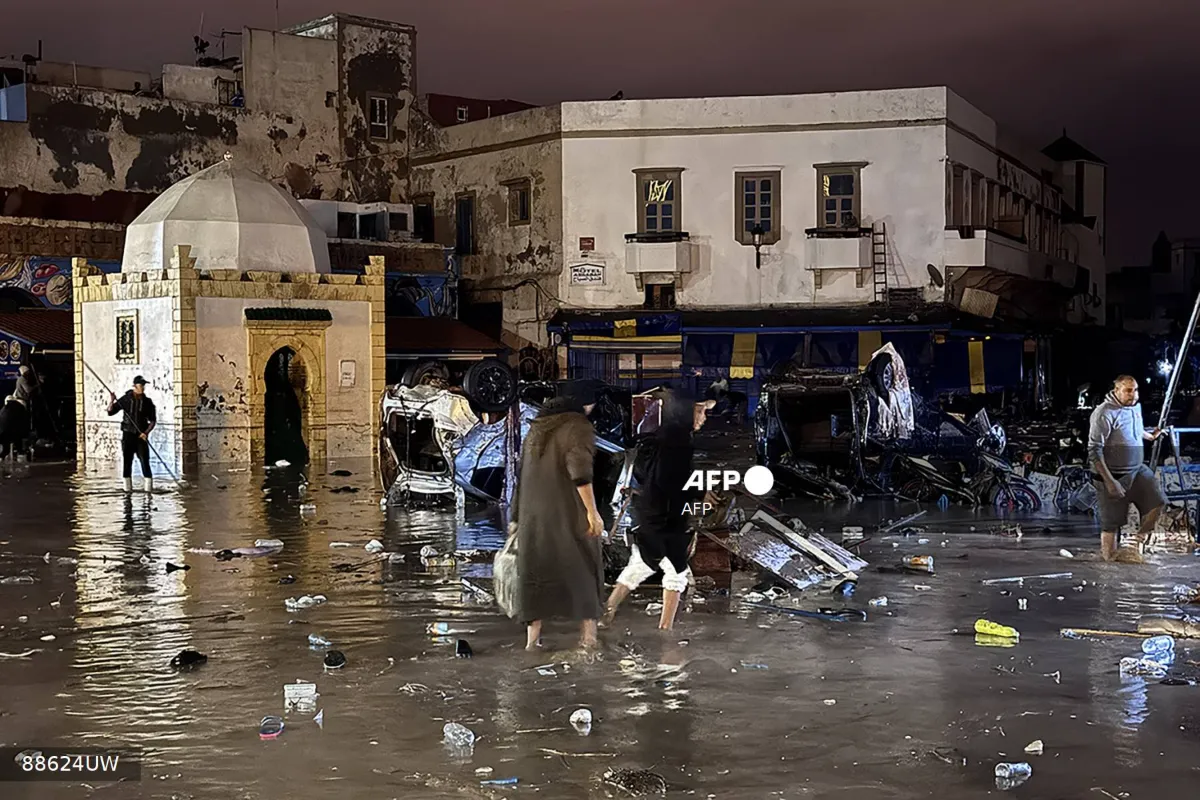 Flash floods kill 37 in Moroccan coastal town