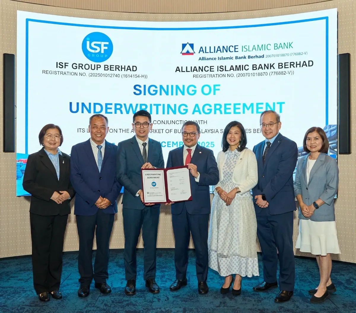ISF Group signs underwriting deal with Alliance Islamic Bank ahead of ACE Market IPO