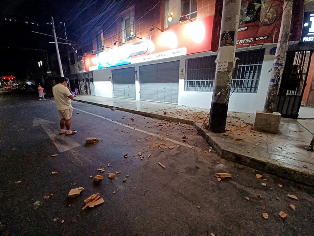 peru-quake Magnitude 5.8 earthquake strikes near coast of northern Peru, GFZ says