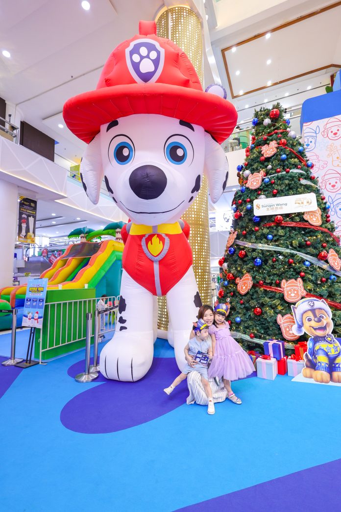 Sungei Wang Plaza’s ‘most PAW-some’ Christmas