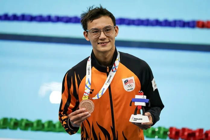 renang Tong Yu Jing pecah rekod negara, raih gangsa gaya bebas Sukan SEA