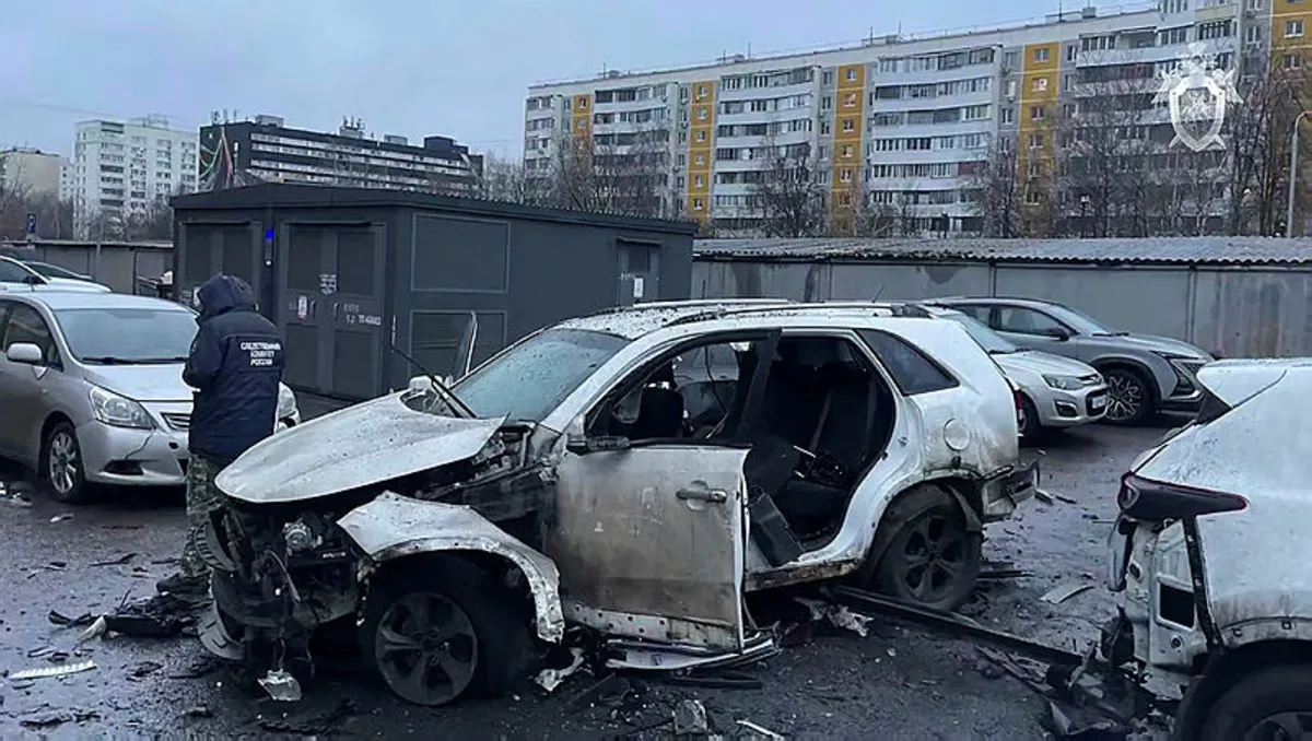russia-ukraine-conflict-blast-military Moscow car blast kills Russian general: investigators