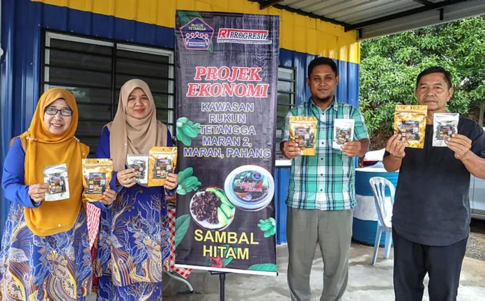 sambal Sokongan KRT lonjak pemasaran sambal hitam suri rumah di Maran