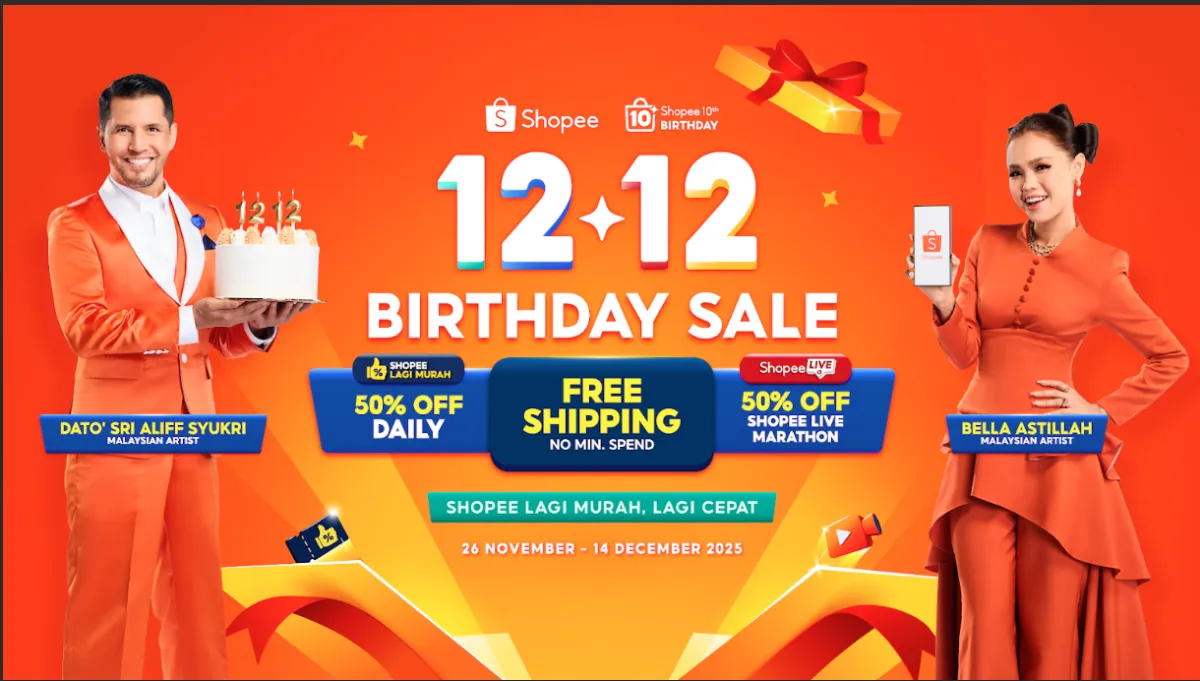 Shopee Celebrates 10th Anniversary with Major Deals in the 12.12 Birthday Sale