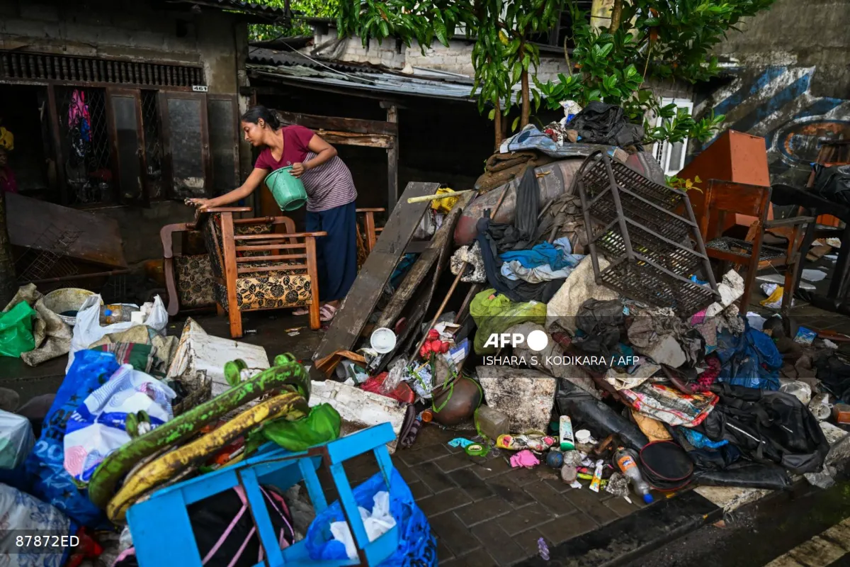 topshotsrilankaweatherclimateflood Sri Lanka doubles troops for flood disaster recovery