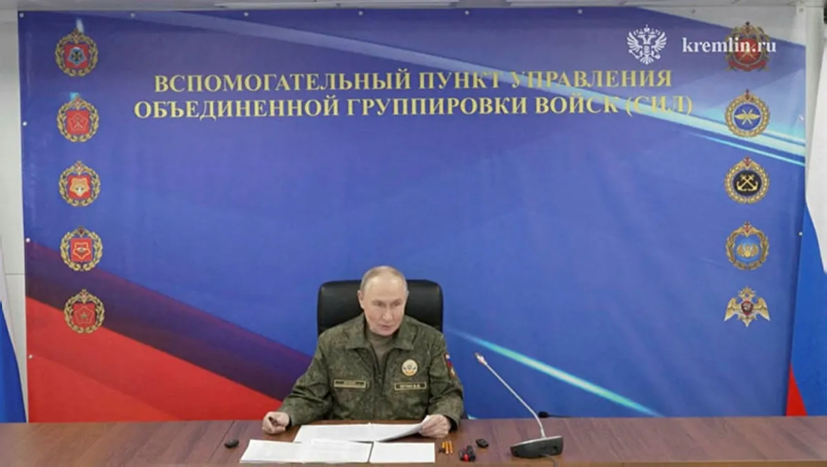 Kremlin says Ukraine should withdraw troops from Donbas, and a Putin-Trump call expected soon