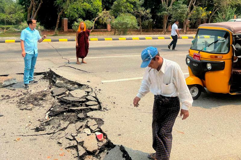'Mass casualty' quake rocks Myanmar, Thailand