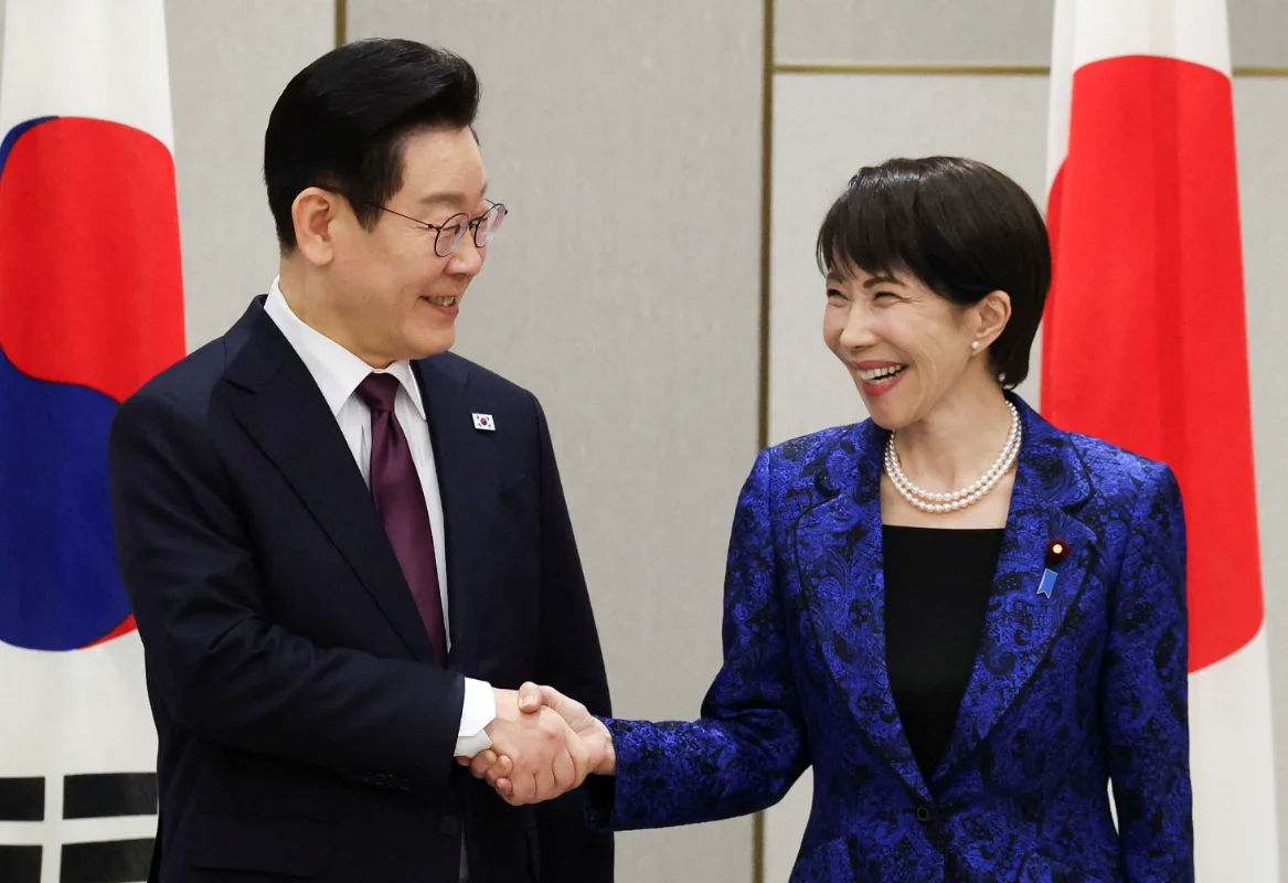 Japan and South Korea leaders meet amid China tensions and Taiwan row Japan and South Korea leaders meet amid China tensions and Taiwan row
