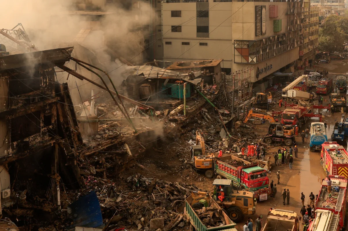 Death toll in Karachi mall fire rises to 67 as DNA identification continues Death toll in Karachi mall fire rises to 67 as DNA identification continues
