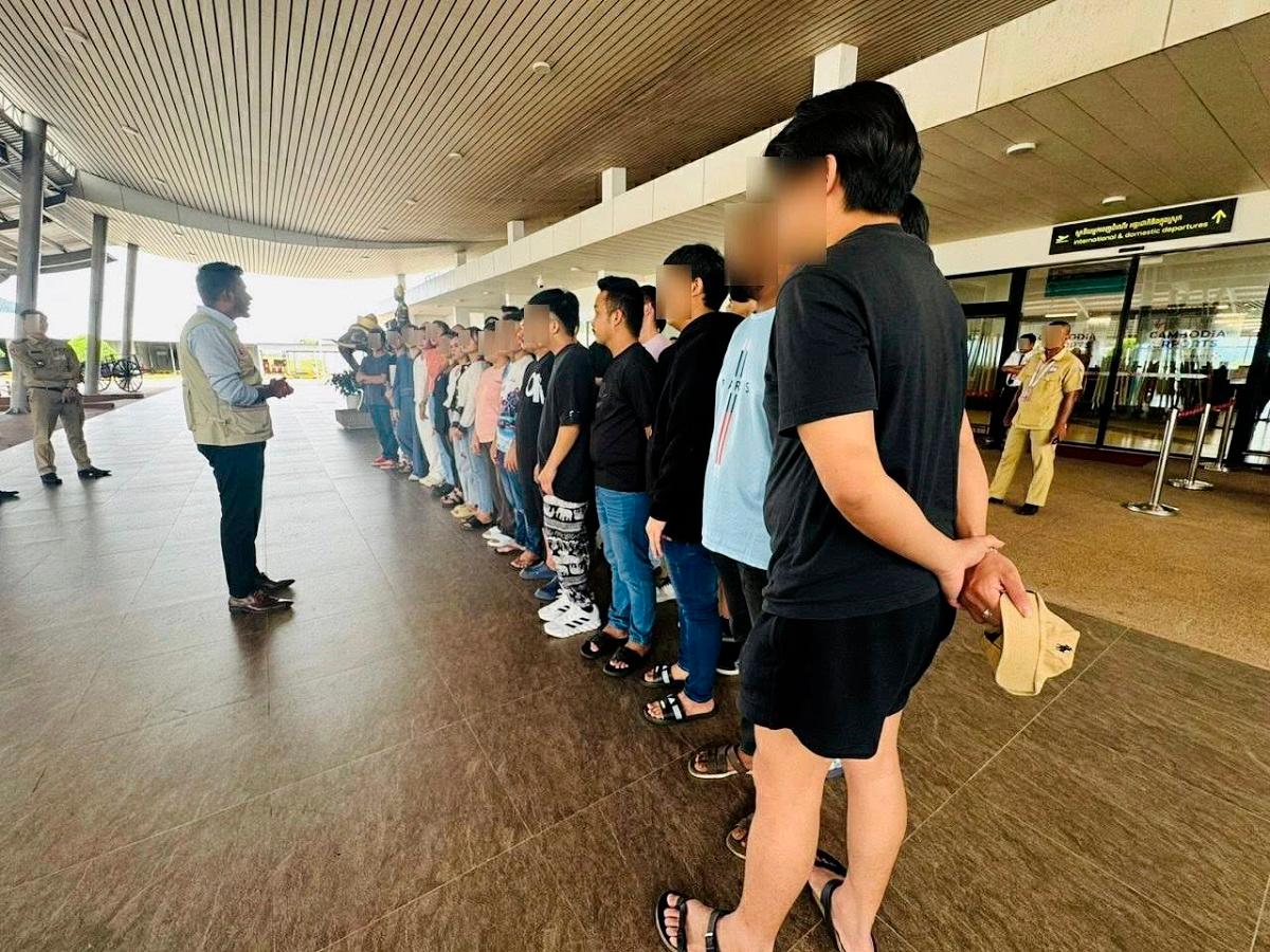 30 rakyat Malaysia diselamatkan dari sindiket penipuan dalam talian di Kemboja