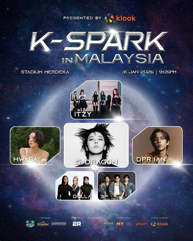 K-Spark mega K-pop concert to be held in Stadium Merdeka this month.