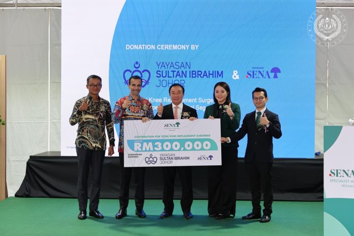 YSIJ dan Yayasan Sena sumbang RM300,000 untuk pembedahan lutut