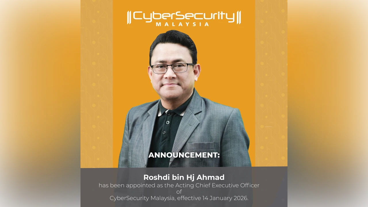 Cybersecurity Malaysia appoints Roshdi Ahmad as acting CEO Cybersecurity Malaysia appoints Roshdi Ahmad as acting CEO