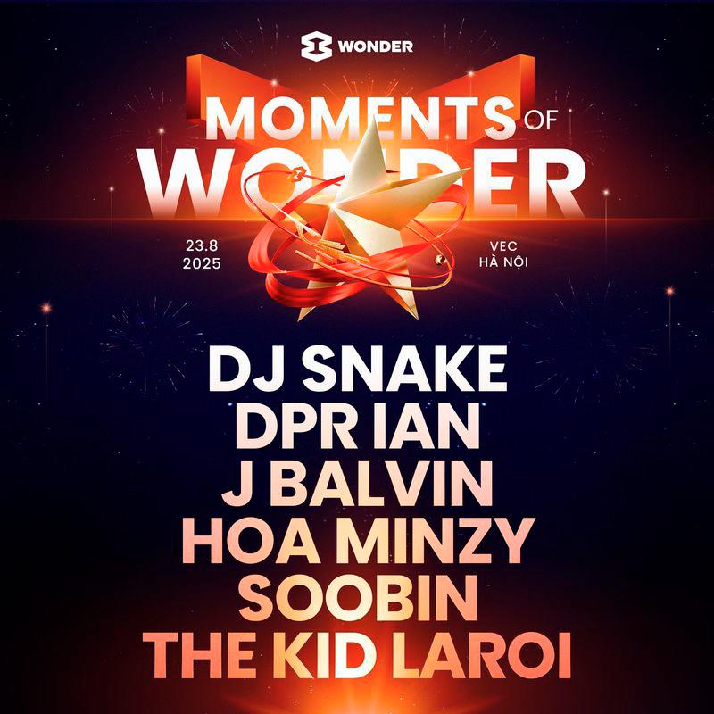 8Wonder reveals full star-studded lineup, featuring groundbreaking collaborations between vietnamese and international artists 8Wonder reveals full star-studded lineup, featuring groundbreaking collaborations between vietnamese and international artists