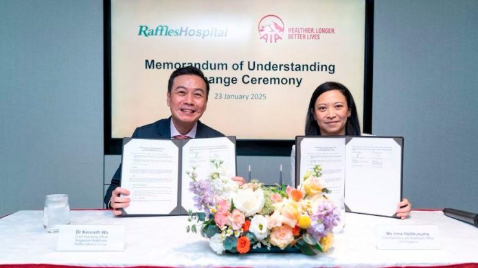 AIA Singapore partnering with Raffles Hospital to boost accessibility of quality healthcare in Singapore