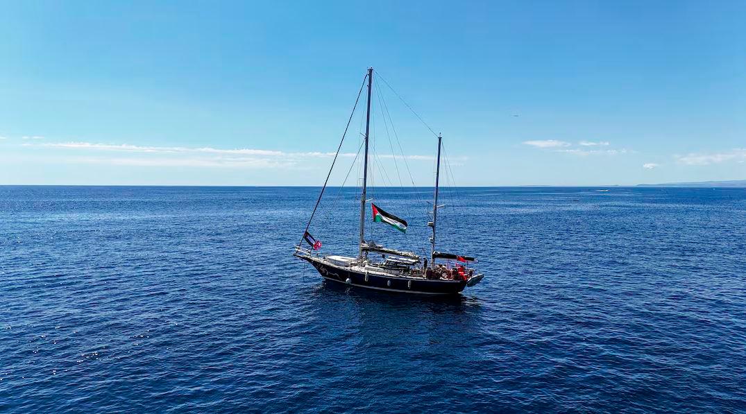 Activist aid ship nears Gaza after reaching Egypt coast: organisers Activist aid ship nears Gaza after reaching Egypt coast: organisers