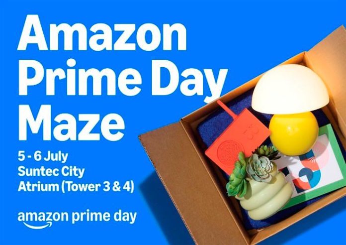 Amazon Singapore Brings Prime Day to Life with the Amazon Prime Day Maze from 5 to 6 July