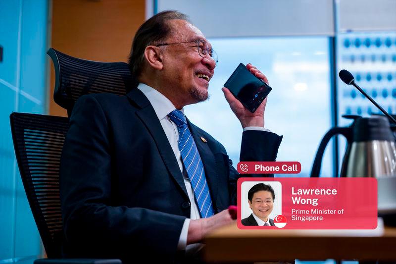 Anwar confident Malaysia-Singapore ties will continue to strengthen Anwar confident Malaysia-Singapore ties will continue to strengthen