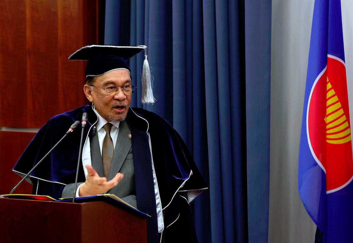 Anwar slams unilateral decisions by some countries as sheer display of power and arrogance, ignoring interests of small nations Anwar slams unilateral decisions by some countries as sheer display of power and arrogance, ignoring interests of small nations