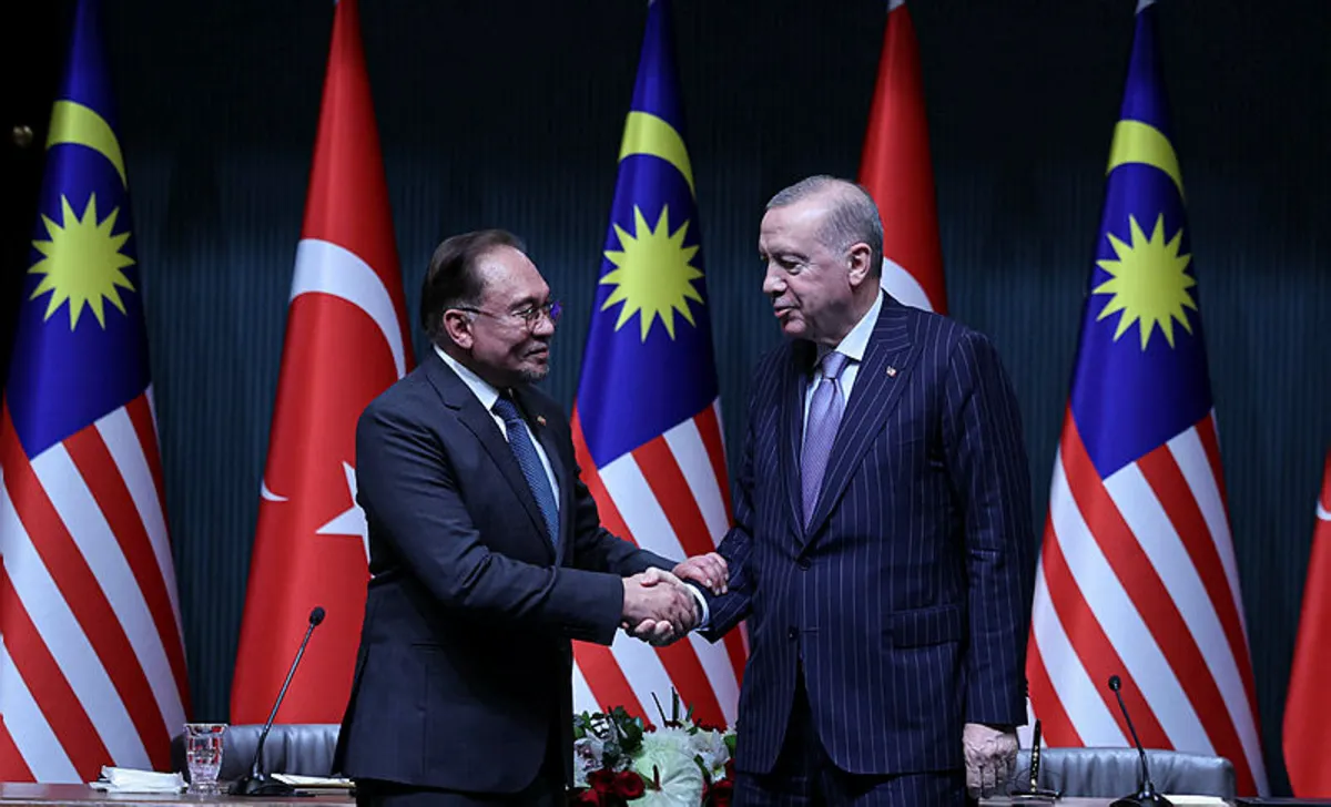 Anwar thanks Erdogan for warm hospitality during official Turkey visit