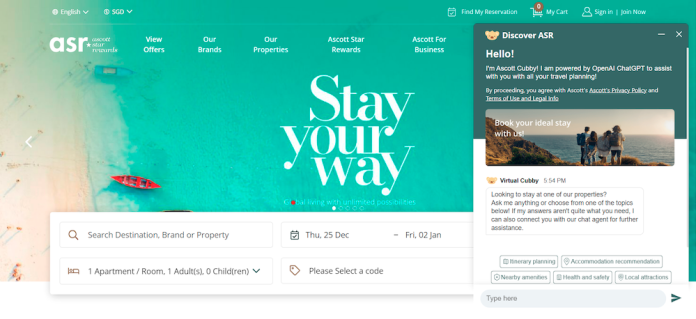 Ascott powers up loyalty programme, Ascott Star Rewards, with enhanced member features to treble membership by 2028