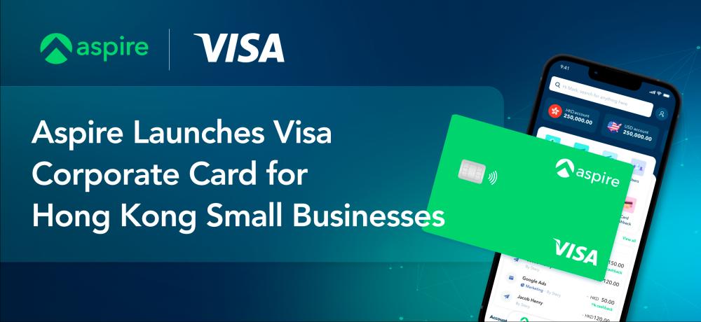 Aspire launches Visa Corporate Card for Hong Kong Small Businesses Aspire launches Visa Corporate Card for Hong Kong Small Businesses