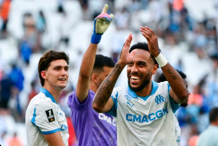 Aubameyang scores twice as Marseille beat Paris FC 5-2 after chaotic week