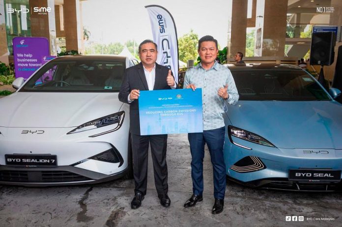 BYD Sime Motors partners with Transport Ministry BYD Sime Motors partners with Transport Ministry