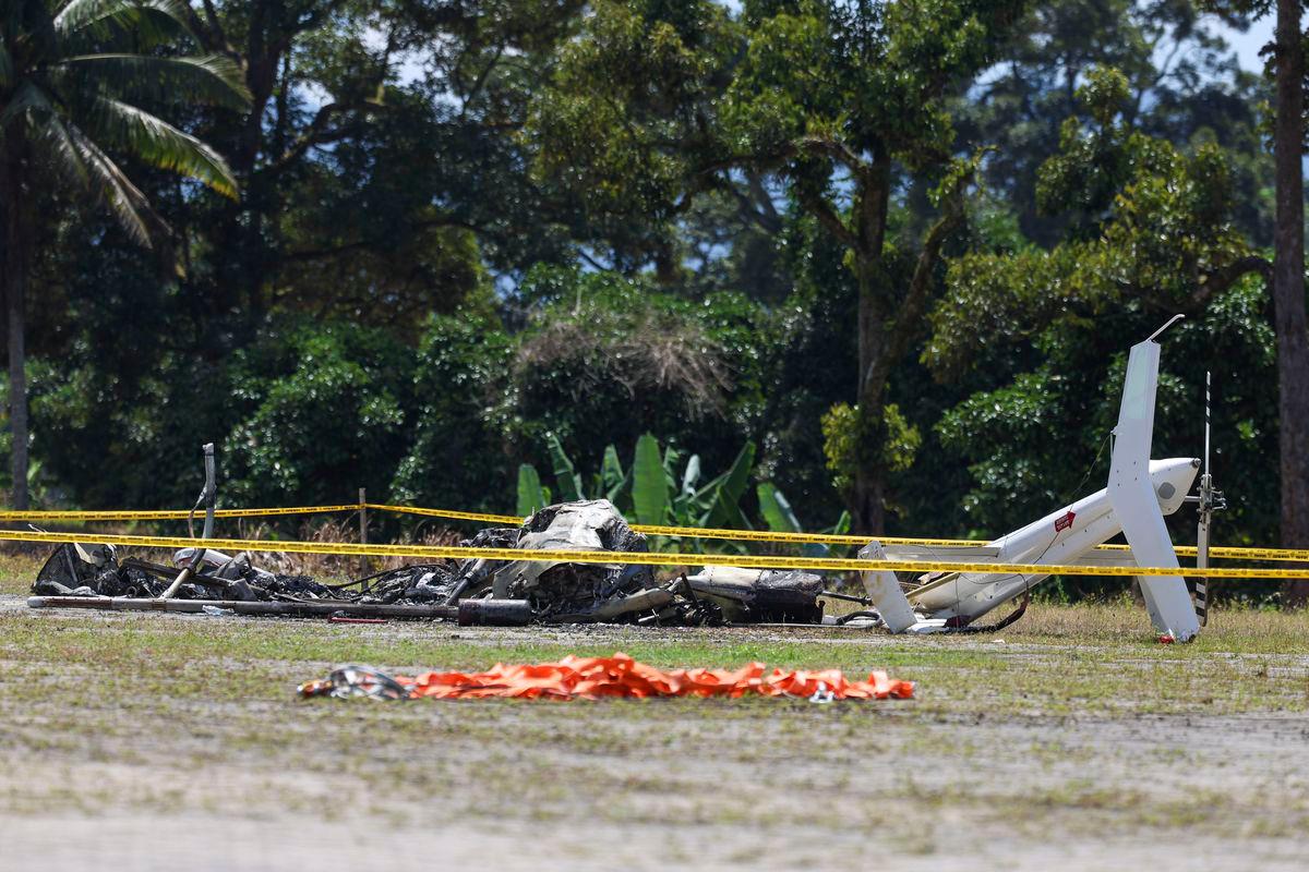 Bentong helicopter crash report reveals hot refuelling safety violations Bentong helicopter crash report reveals hot refuelling safety violations