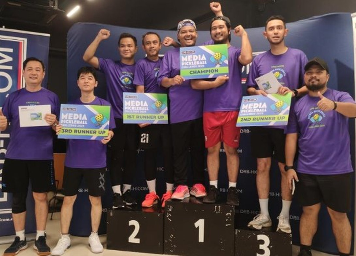 Bernama pair clinch title at DRB-HICOM Media Pickleball Challenge 2025 Bernama pair clinch title at DRB-HICOM Media Pickleball Challenge 2025