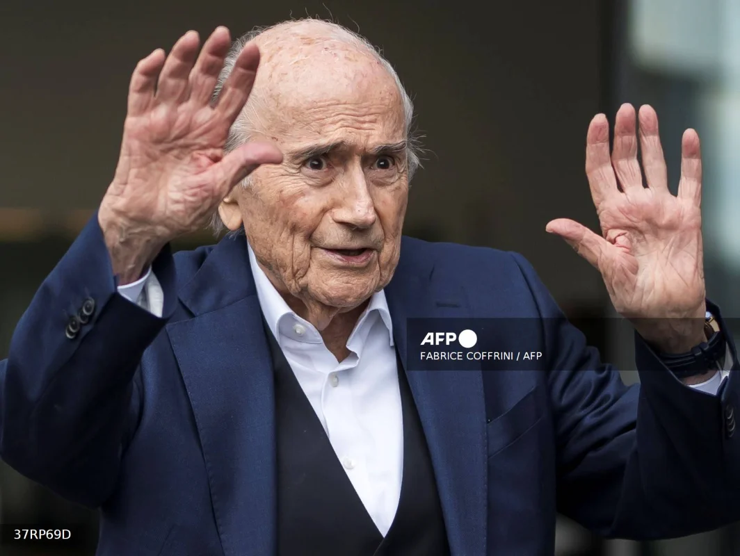 Blatter_backs_fan_boycott_of_US_World_Cup_over_security_fears PARIS: Former FIFA president Sepp Blatter has suggested he supports a fan boycott of World Cup matches in the United States this year over security concerns. Blatter endorsed comments from anti-corruption lawyer Mark Pieth, who previously worked with FIFA on reforms.