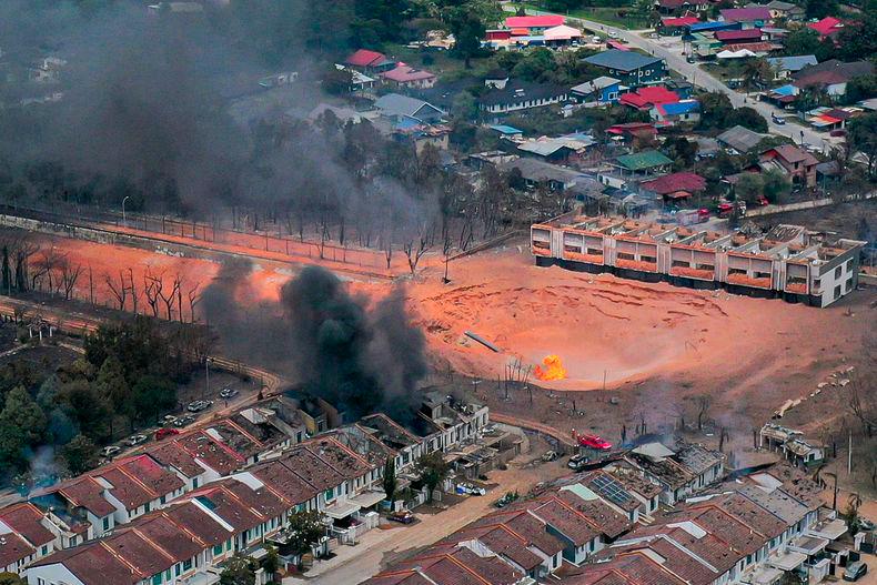 Blaze sparks calls for full disclosure on gas pipelines Blaze sparks calls for full disclosure on gas pipelines