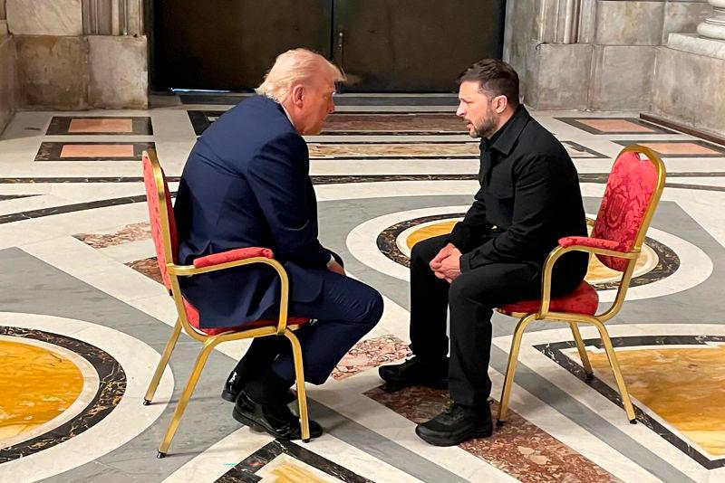 Can Trump-Zelensky Vatican talks bring Ukraine peace?